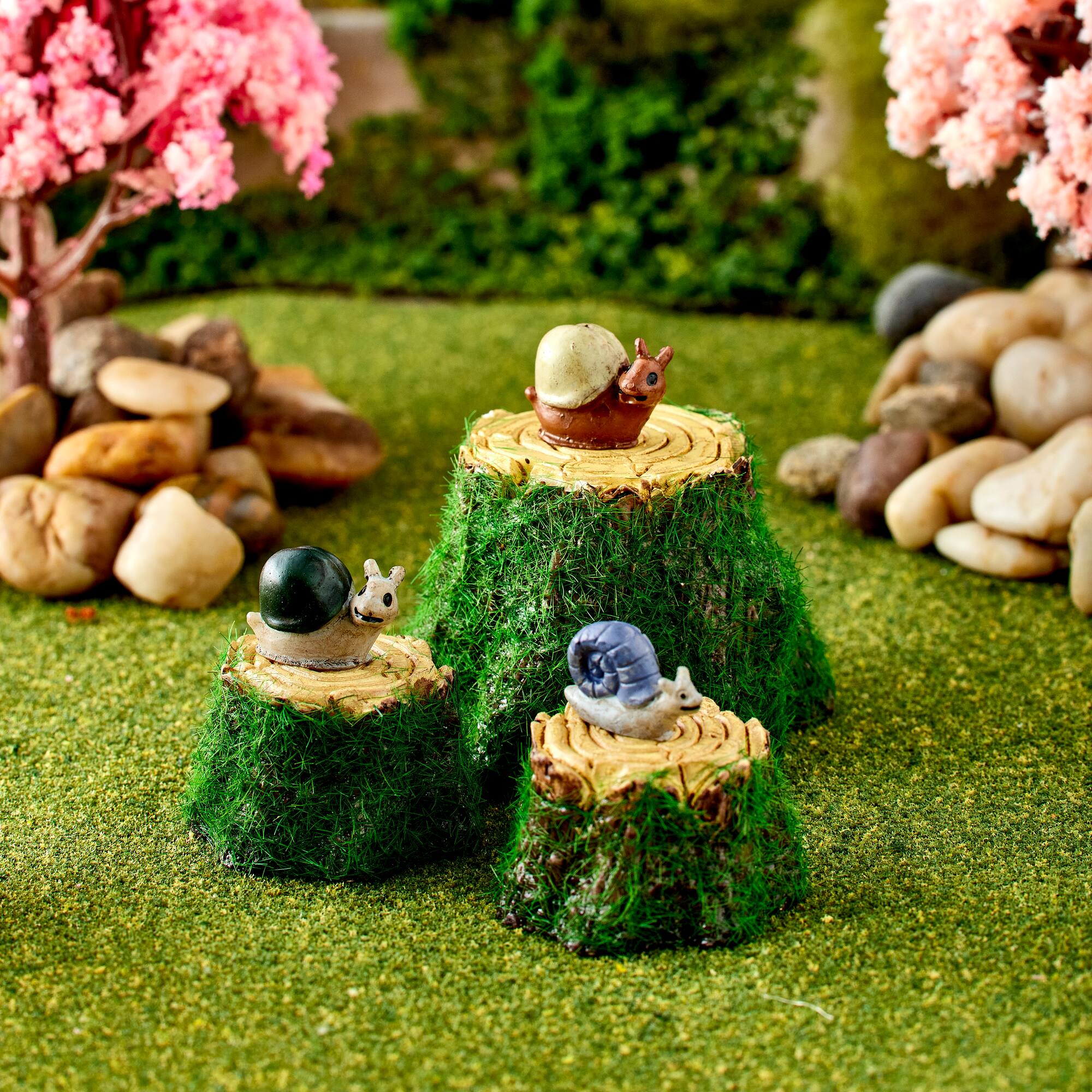 12 Packs: 3 ct. (36 total) Mini Garden Snails by Make Market®